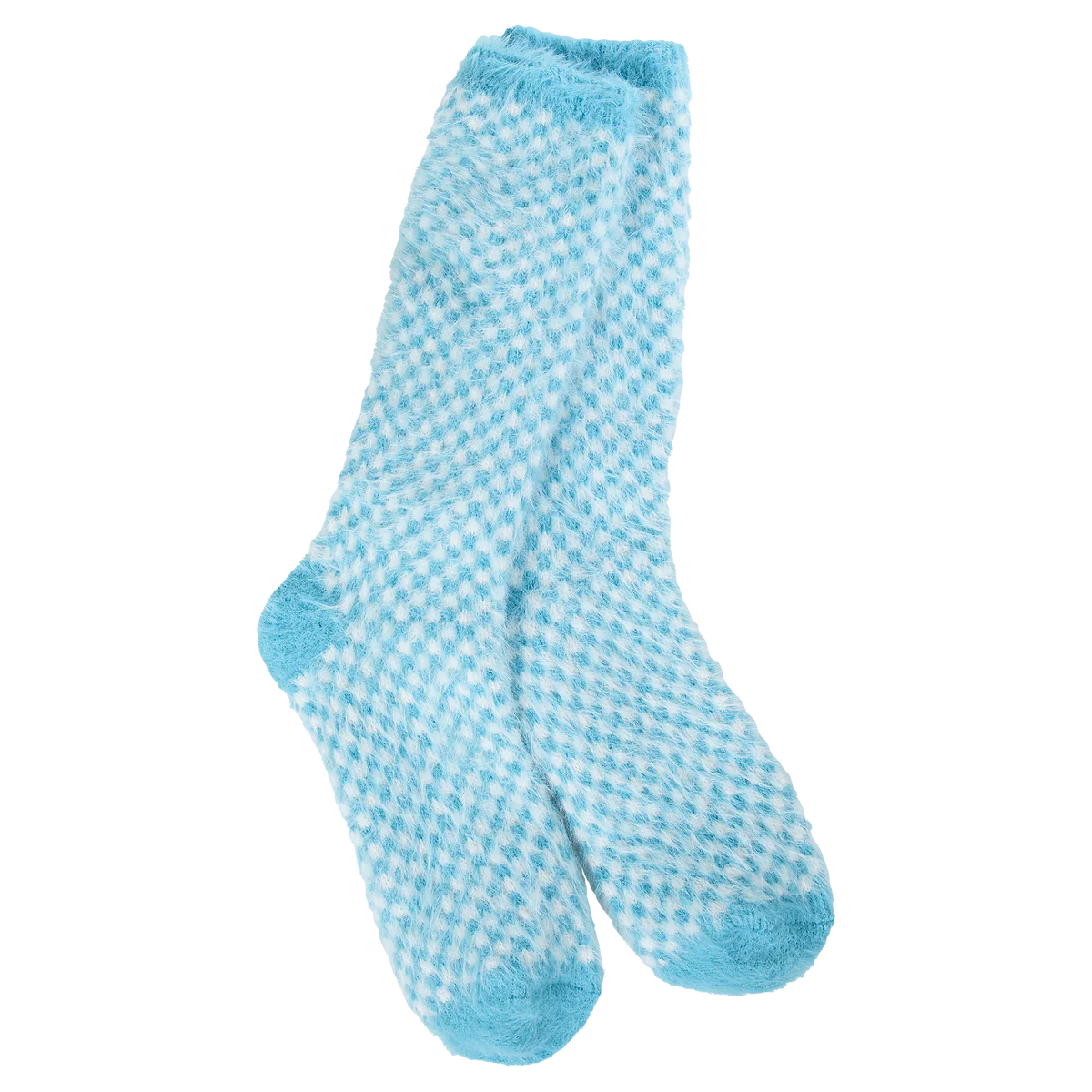 World's Softest Socks + Feather Check Crew