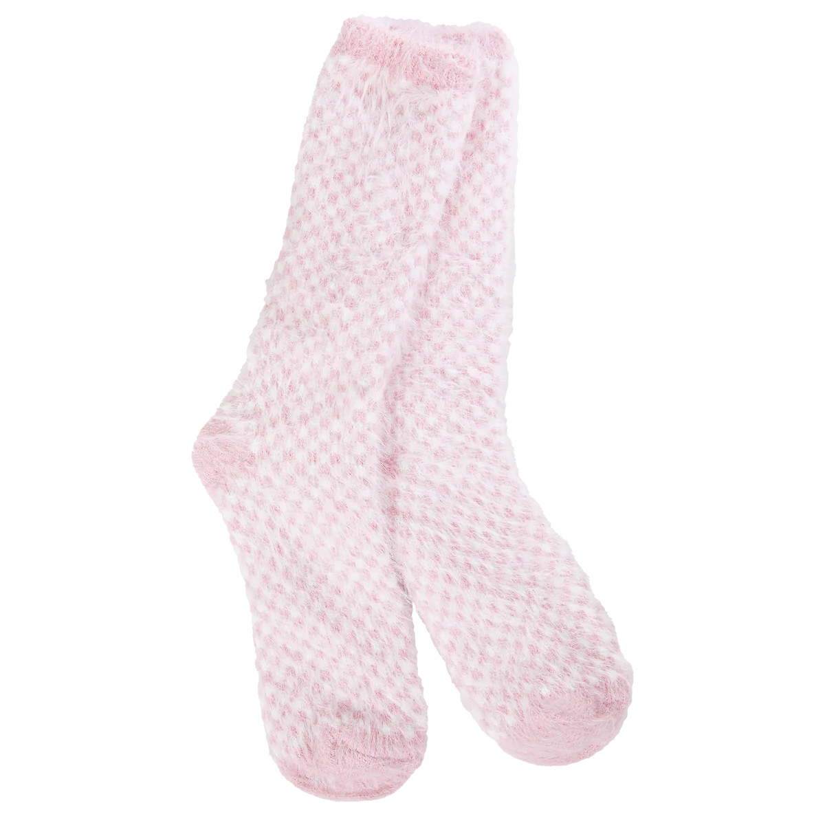 World's Softest Socks + Feather Check Crew