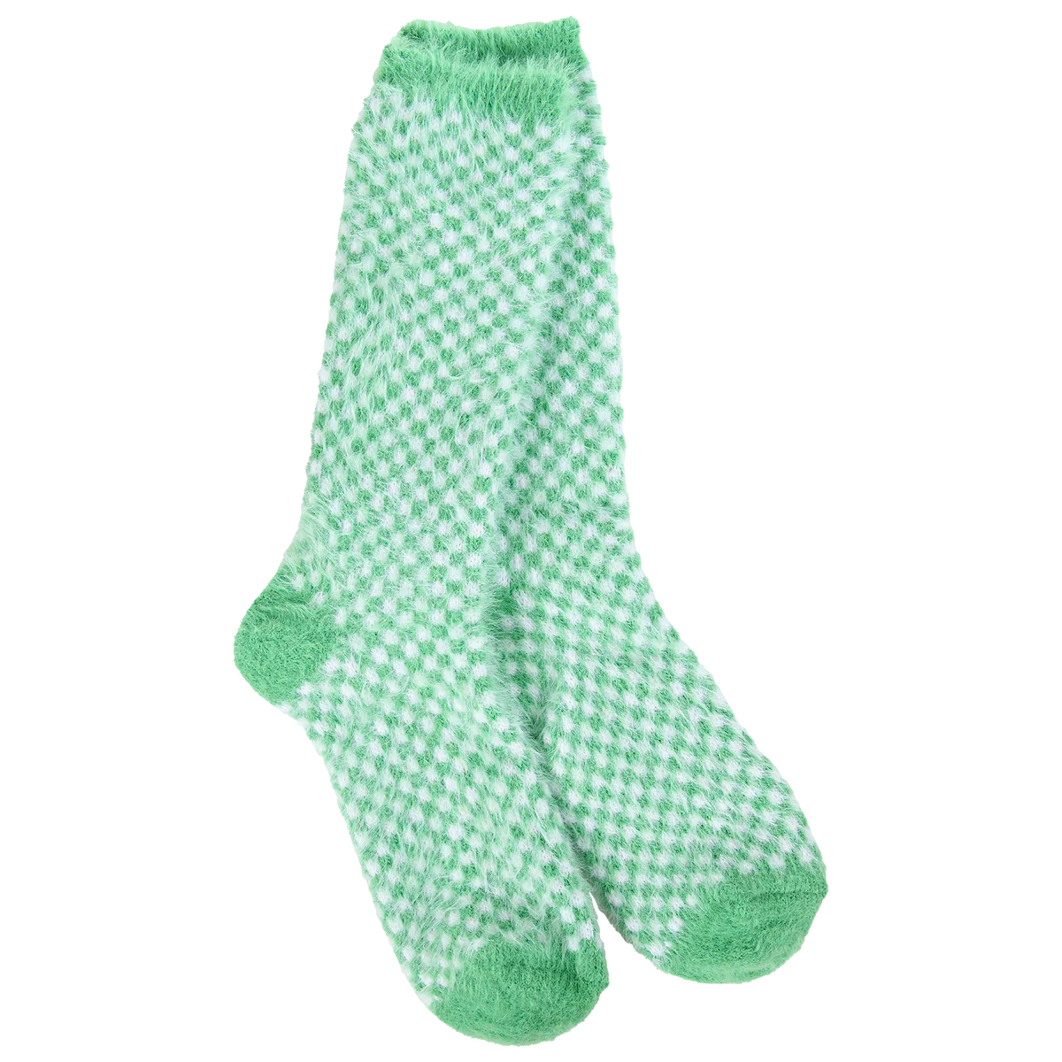 World's Softest Socks + Feather Check Crew