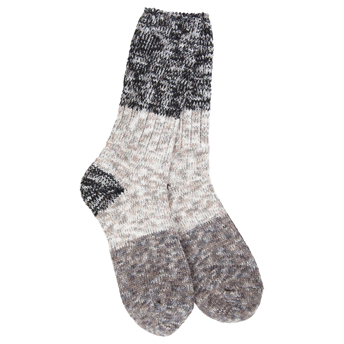 World's Softest Socks + Weekend Crew Ragg Colorblock