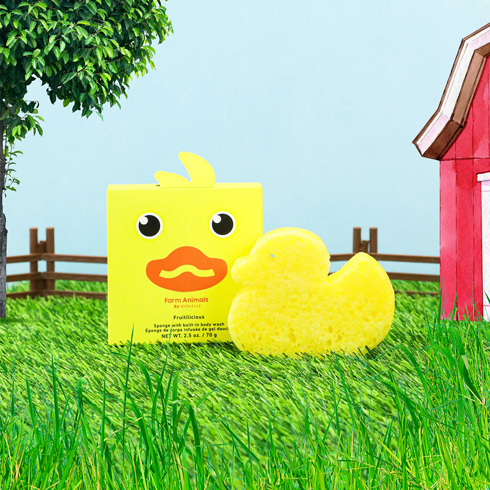 Spongelle Animals Duck- Fruitilicious