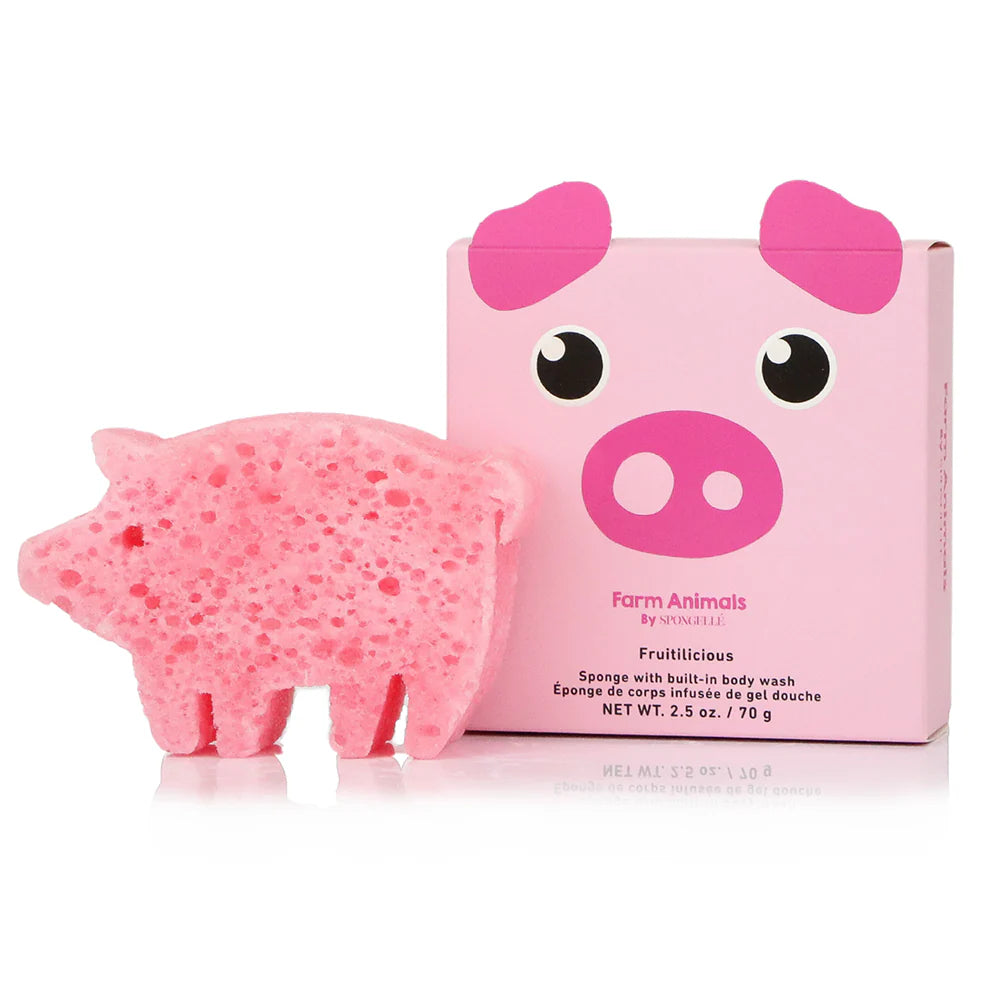 Spongelle Farm Animals Peggy Pig- Fruitilicious