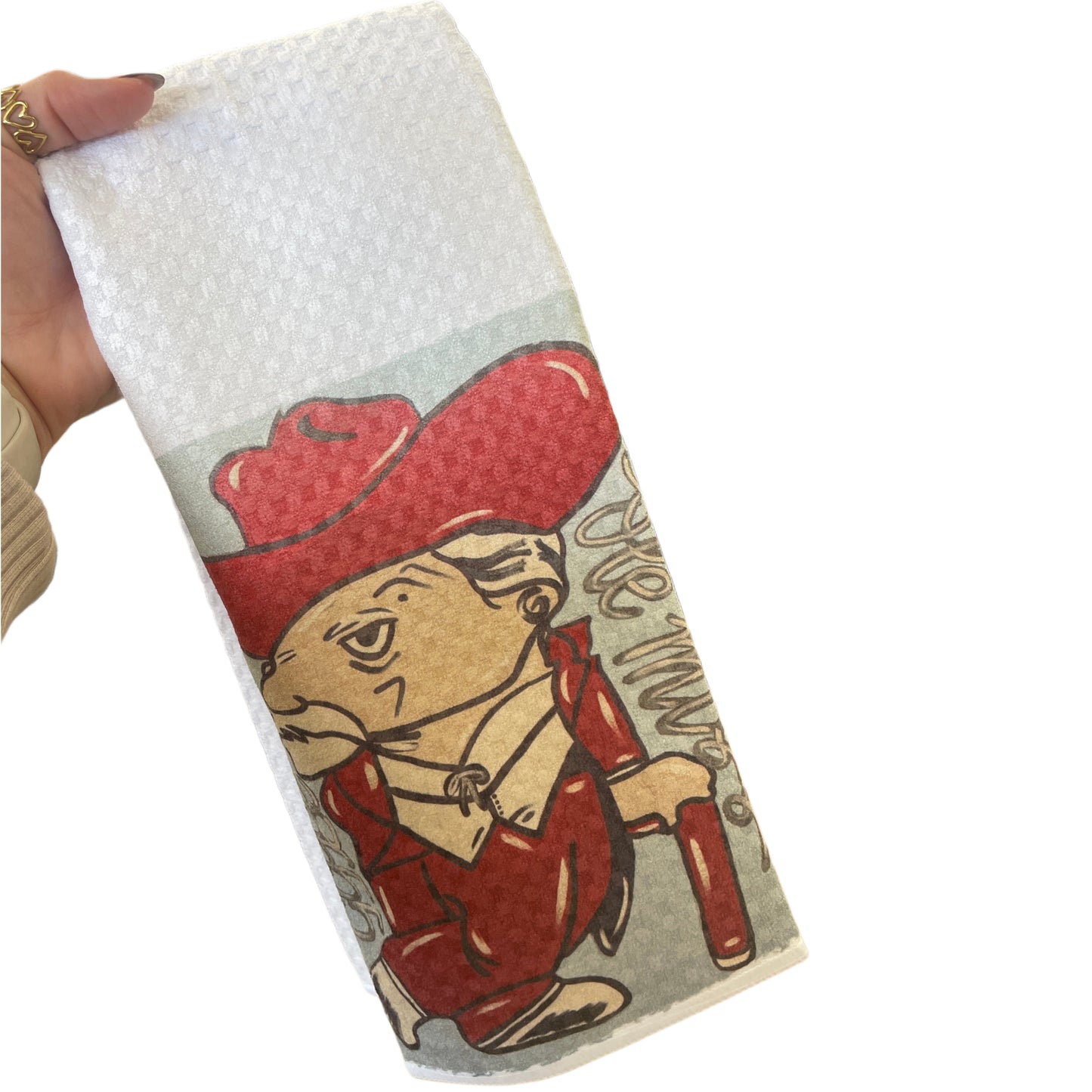 Colonel Reb Tea Towel