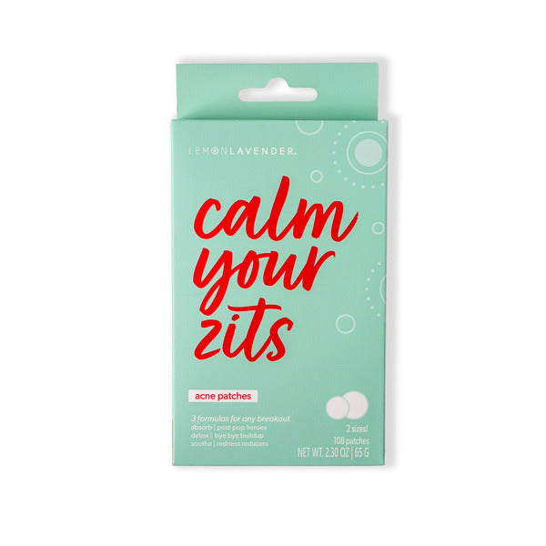 Lemon Lavender + Calm Your Zits Acne Patches