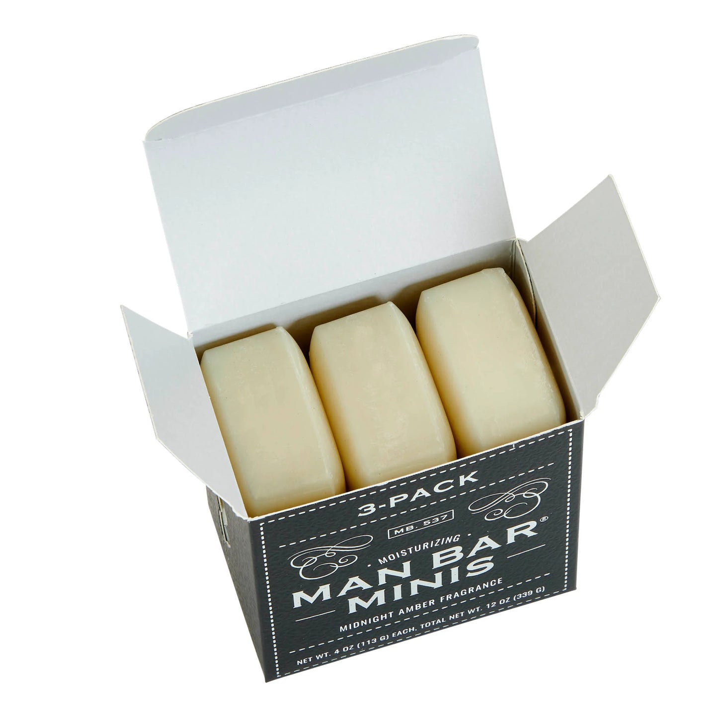 Midnight Amber 3 Pack Mini Soap Bars