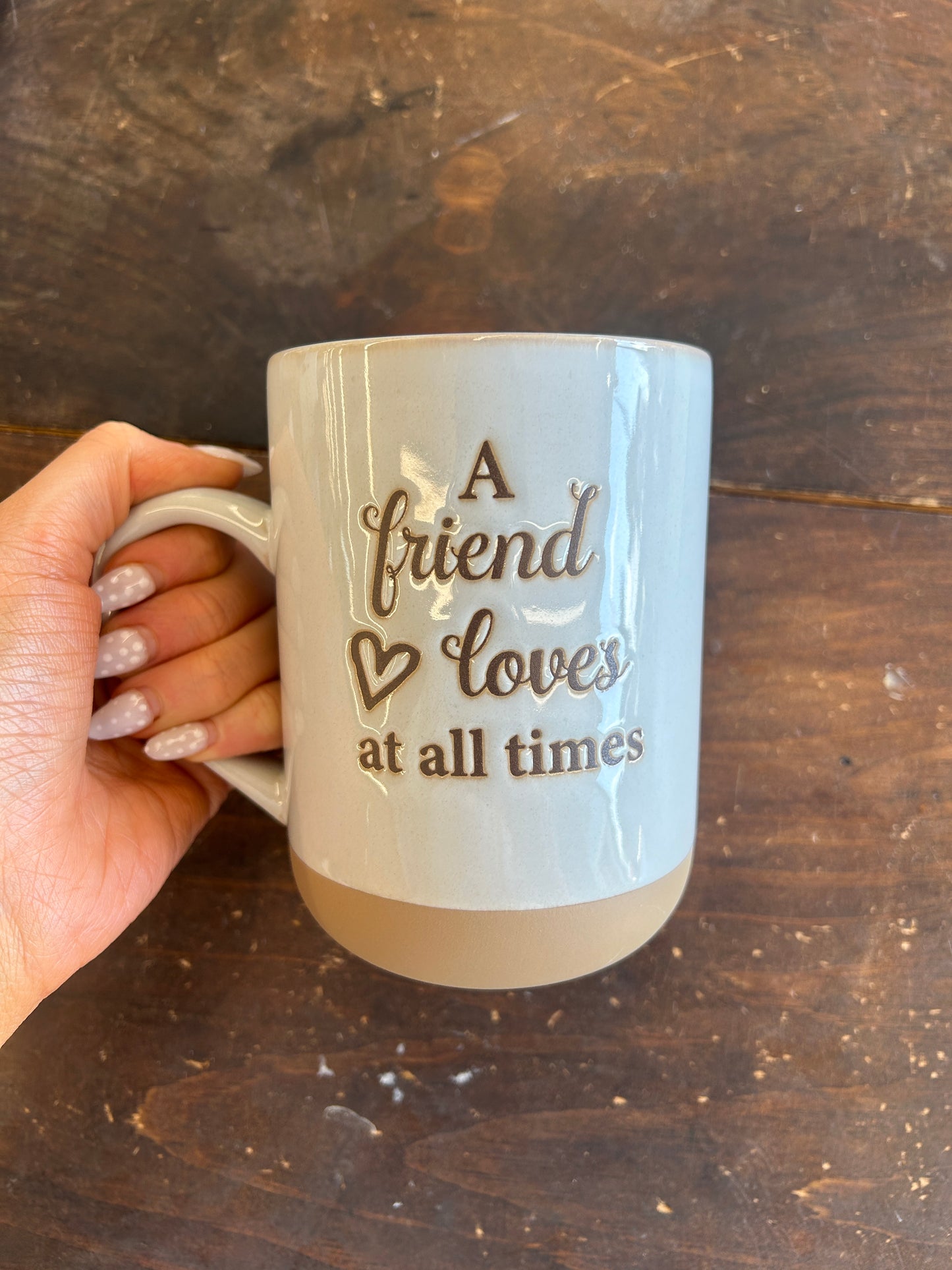 A Friend Loves Pottery Mug