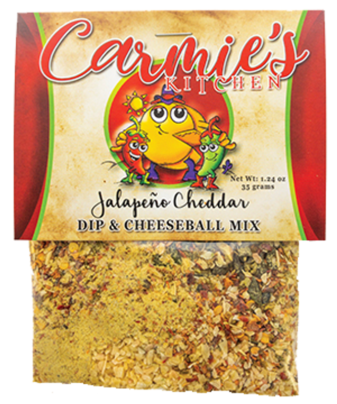 Jalapeno Cheddar Dip Mix - Carmie's Kitchen