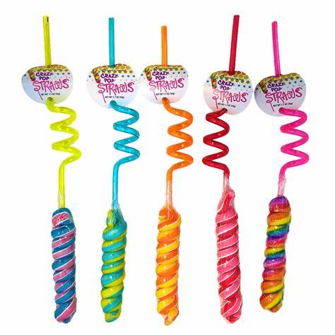 Crazy Pop Straw