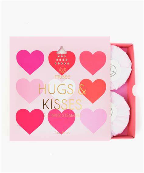 Musee + Hugs & Kisses Shower Steamers