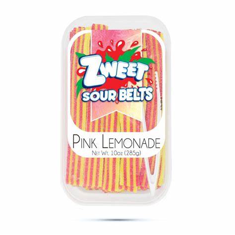 Zweet Sour Belts Pink Lemonade
