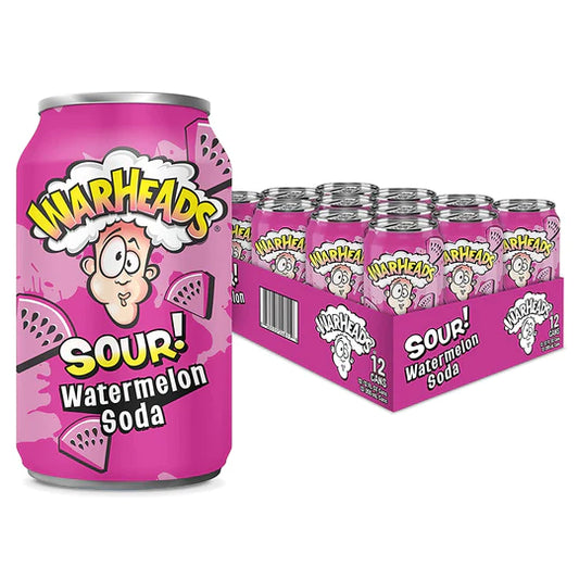 Warheads Sour! Watermelon & Blue Raspberry Soda