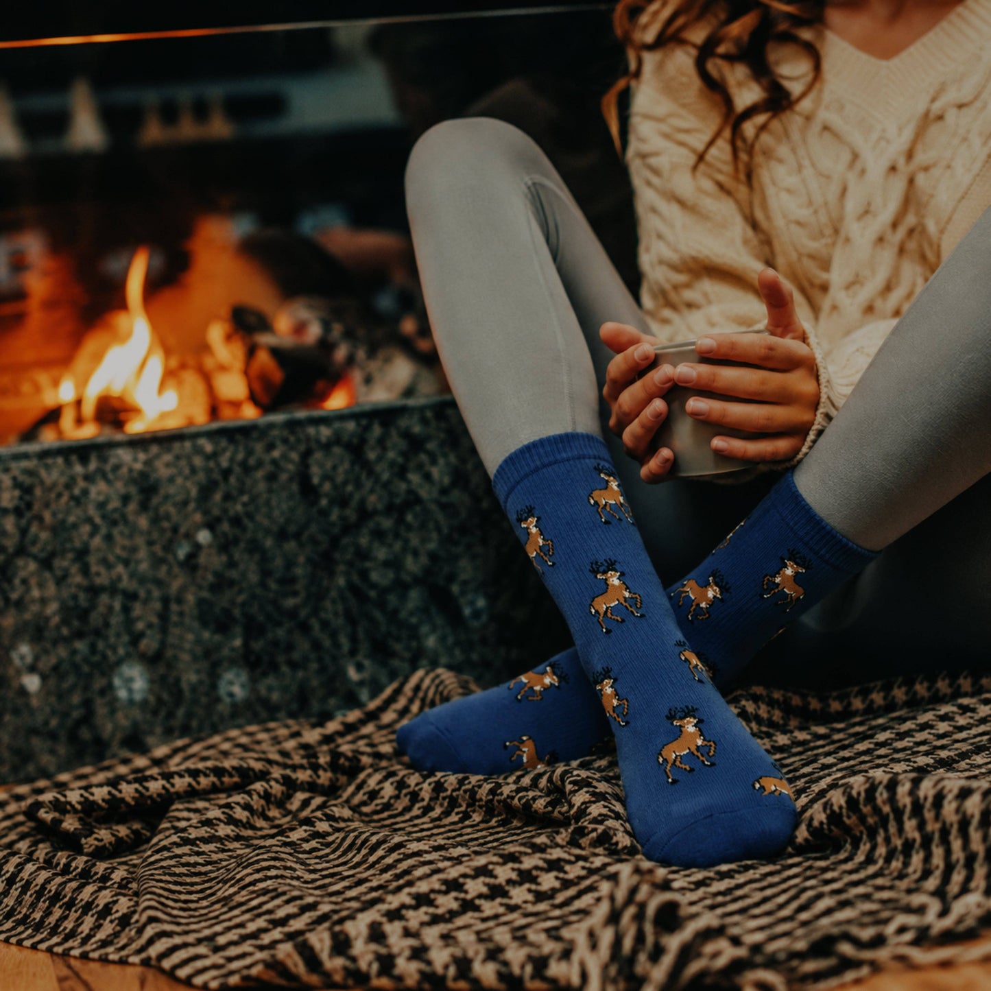 Wilderness Socks / Deer Sock