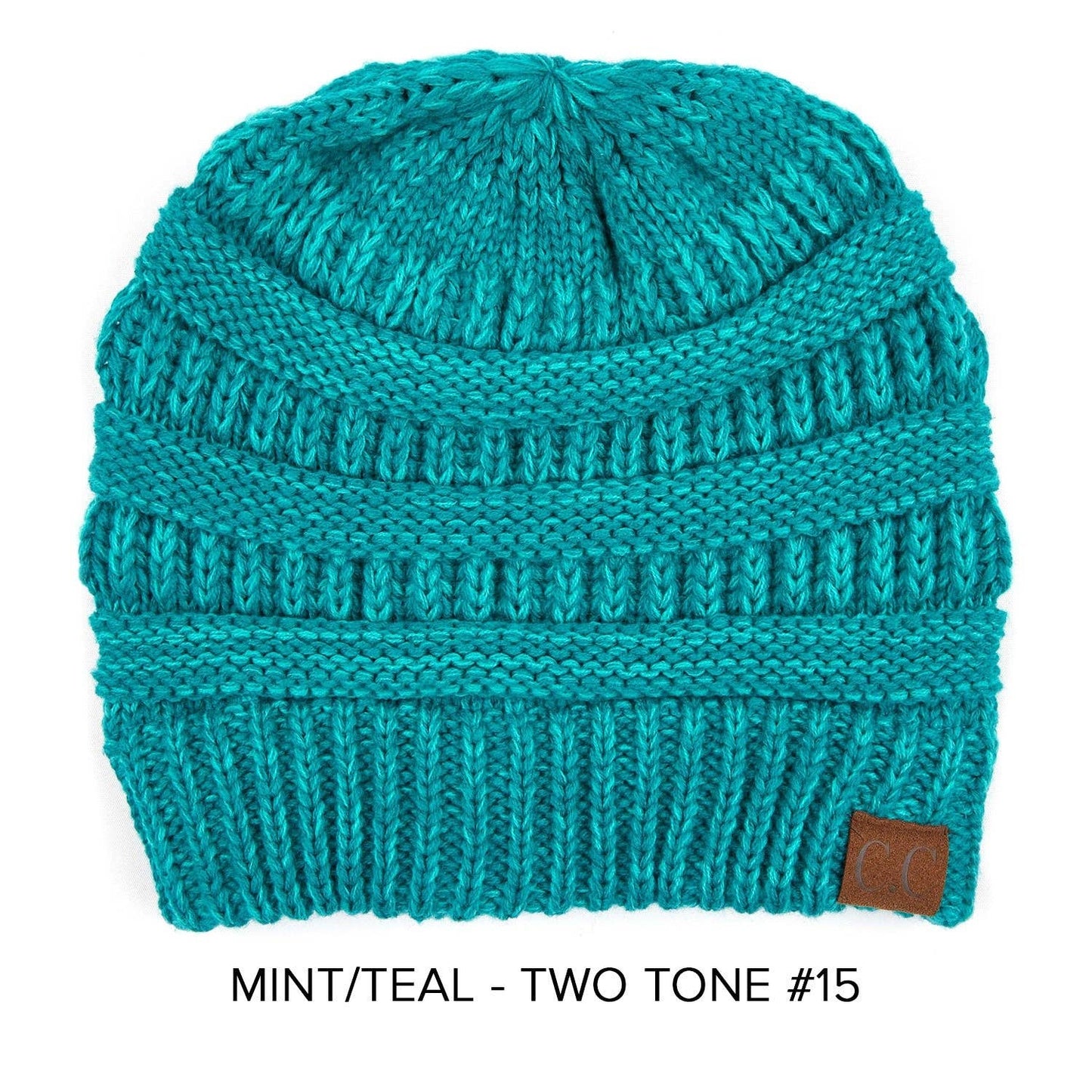 CC Beanie - Mint/Teal