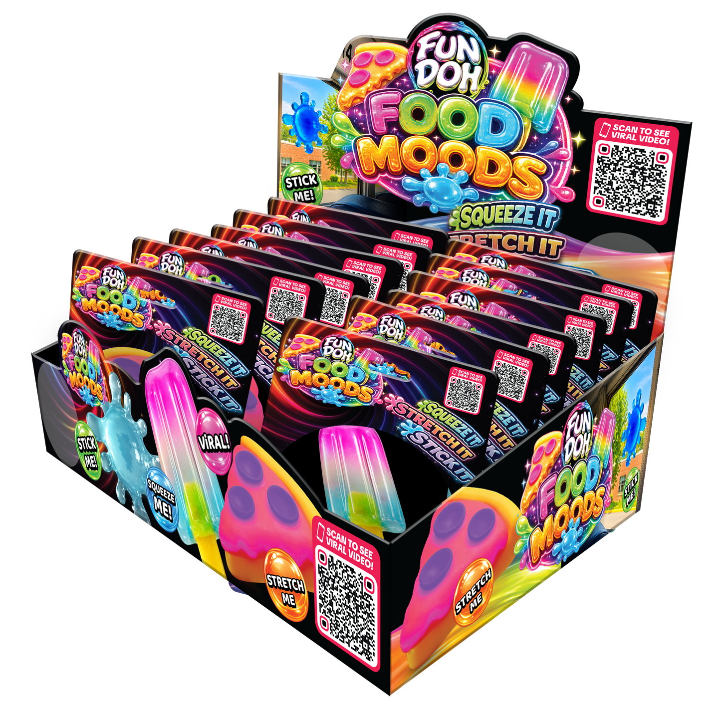 Food Moods Snack Attack Squishy Variety