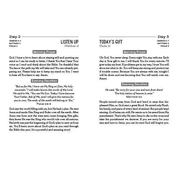 Read and Pray through the Bible in a Year for Boys