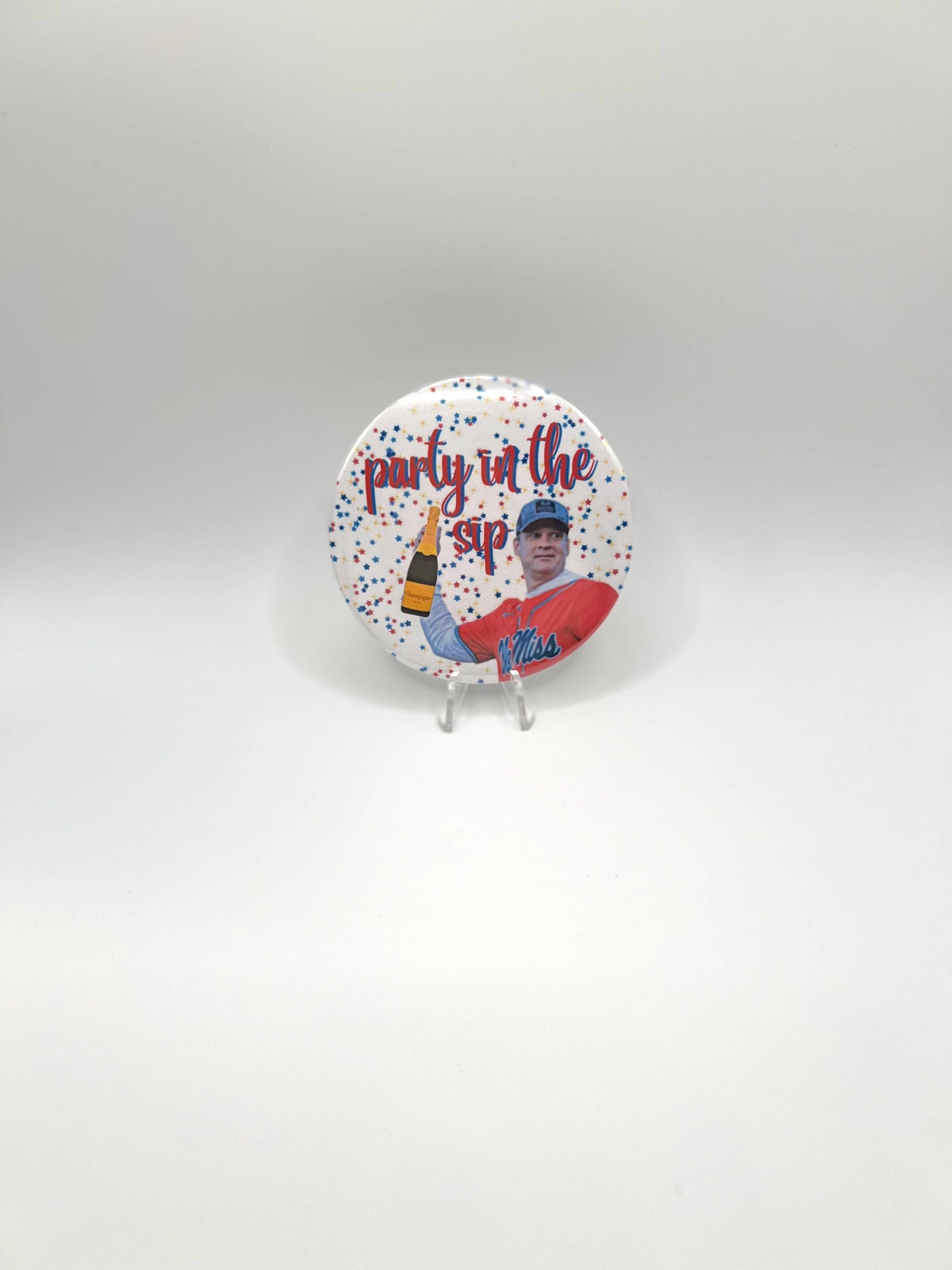 Kiffin Confetti Button
