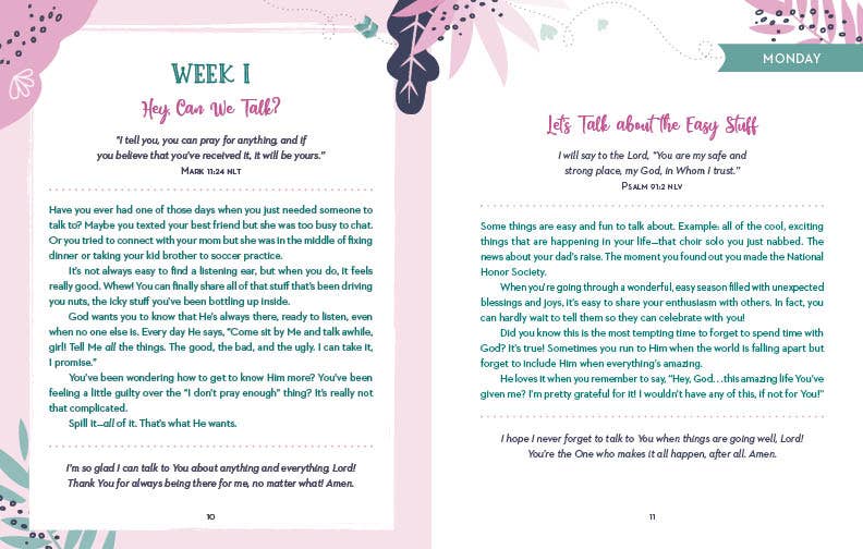 The Prayer Map Devotional for Teen Girls