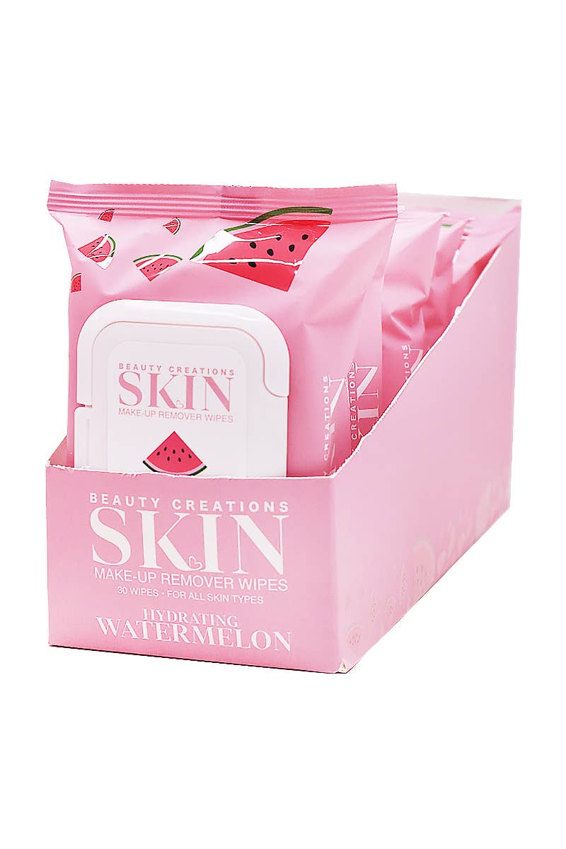 Beauty Creations SKW-01 Makeup Remover Wipes Watermelon - 6