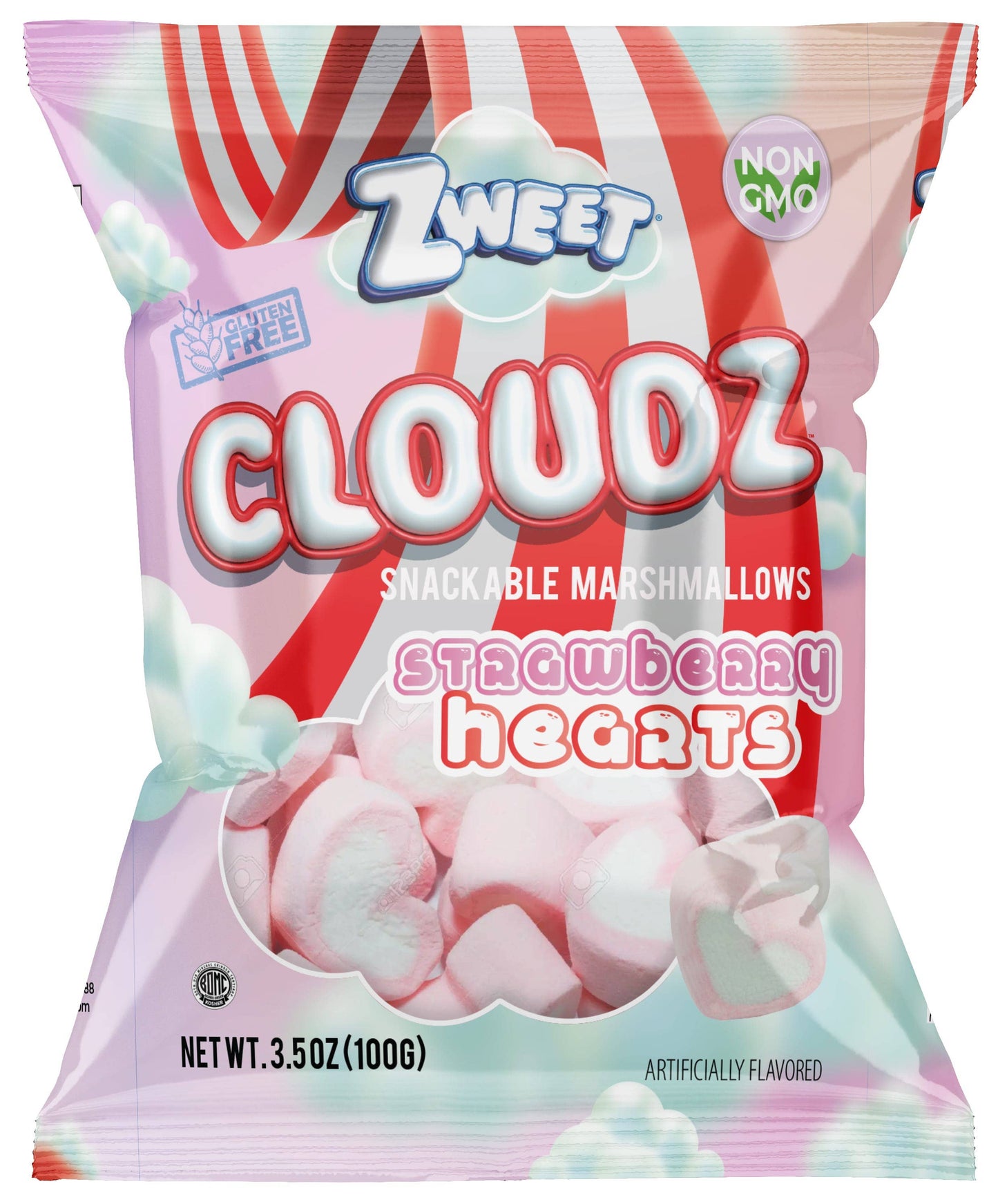 STRAWBERRY HEARTS MARSHMALLOW