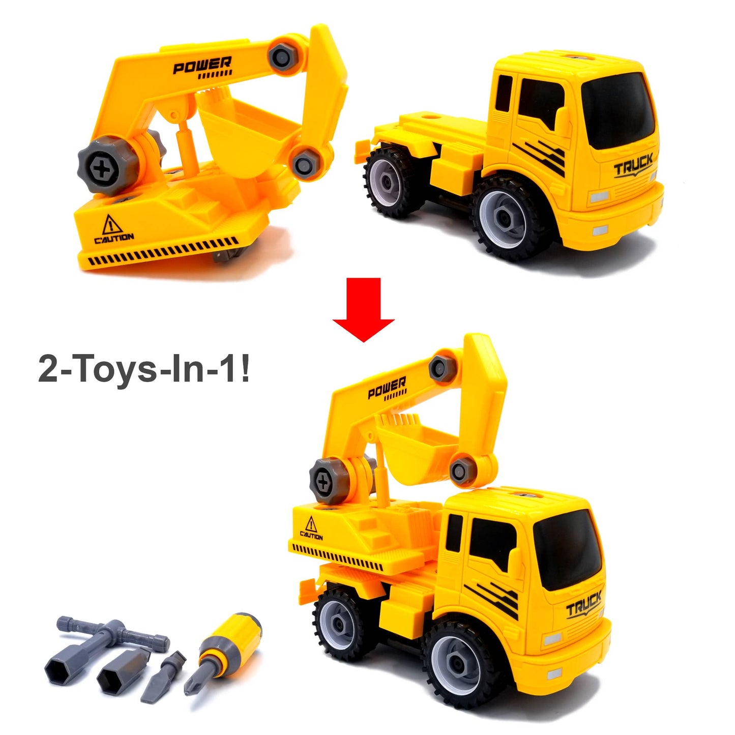 Construct a Truck Toy