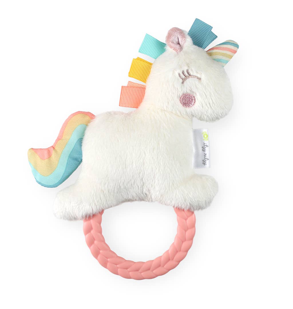 Ritzy Rattle Pal Plush Rattle Pal with Teether: Unicorn