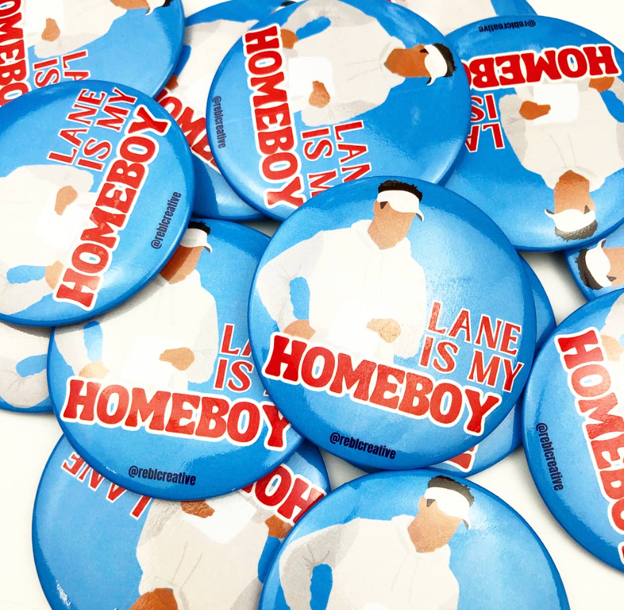 Homeboy - Lane - Game Day Button
