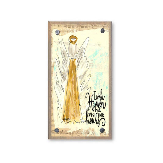 Visiting Hours Driftwood Happy Block