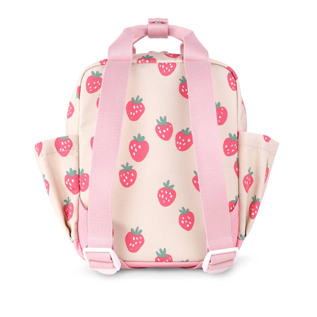 Itzy Bitzy Toddler Backpack: Strawberries & Cream