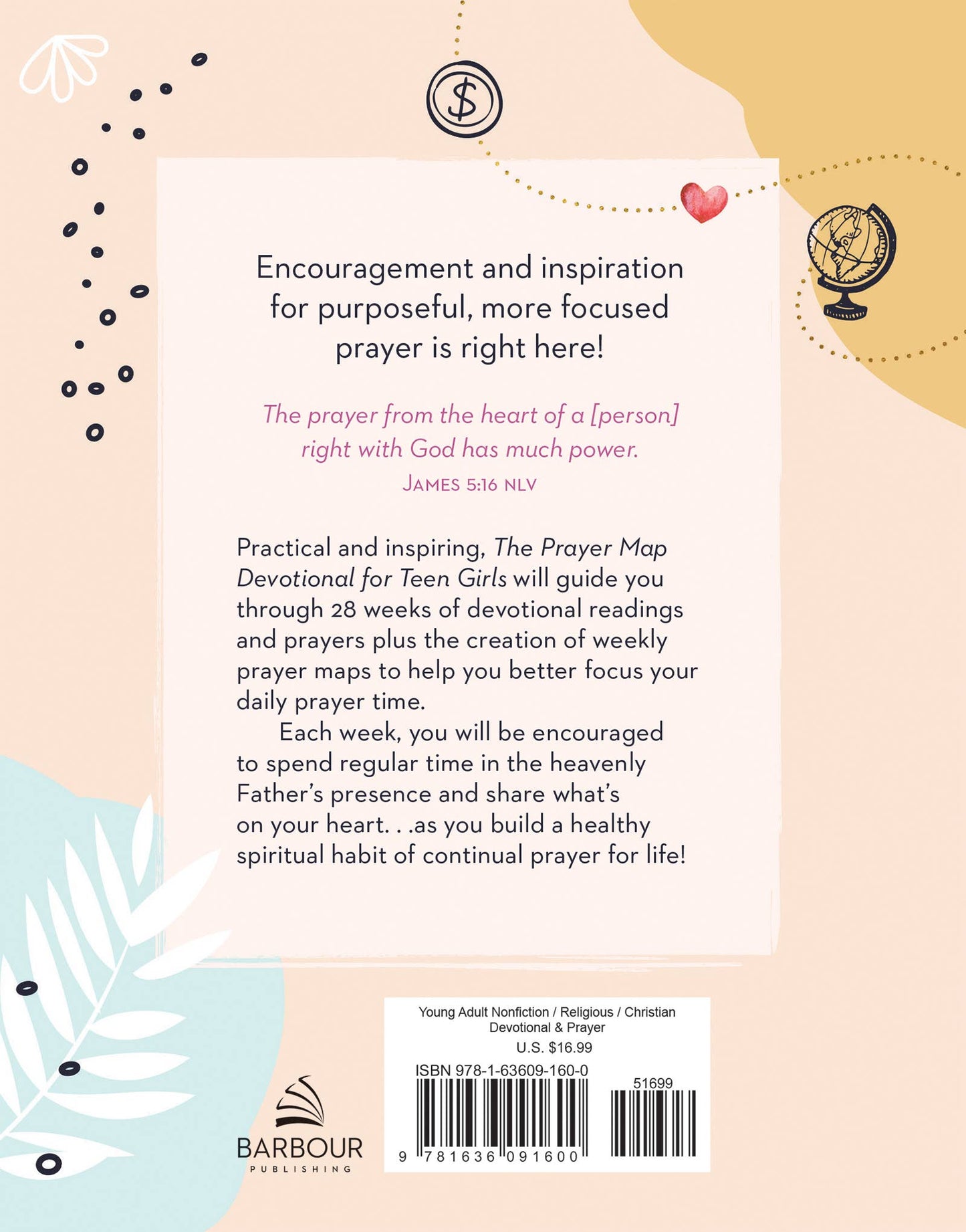 The Prayer Map Devotional for Teen Girls
