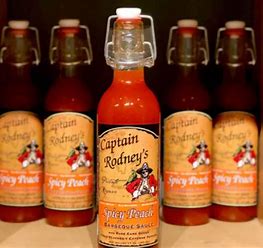 Spicy Peach BBQ sauce