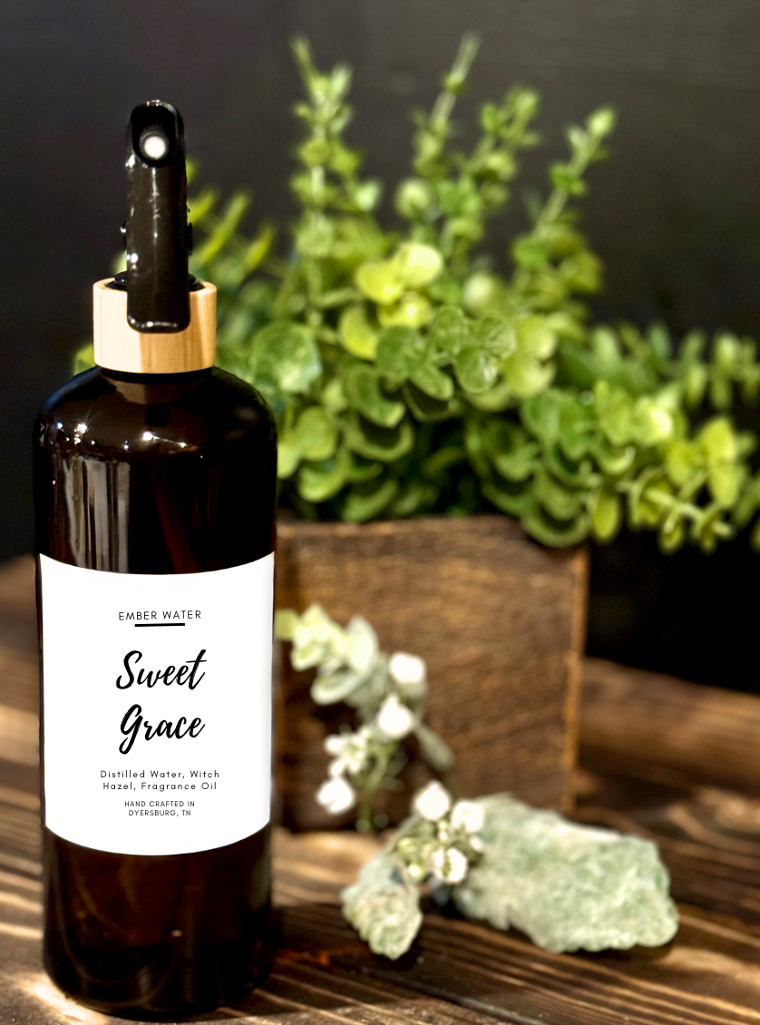 Sweet Grace (Dupe) Room + Linen Spray: Black