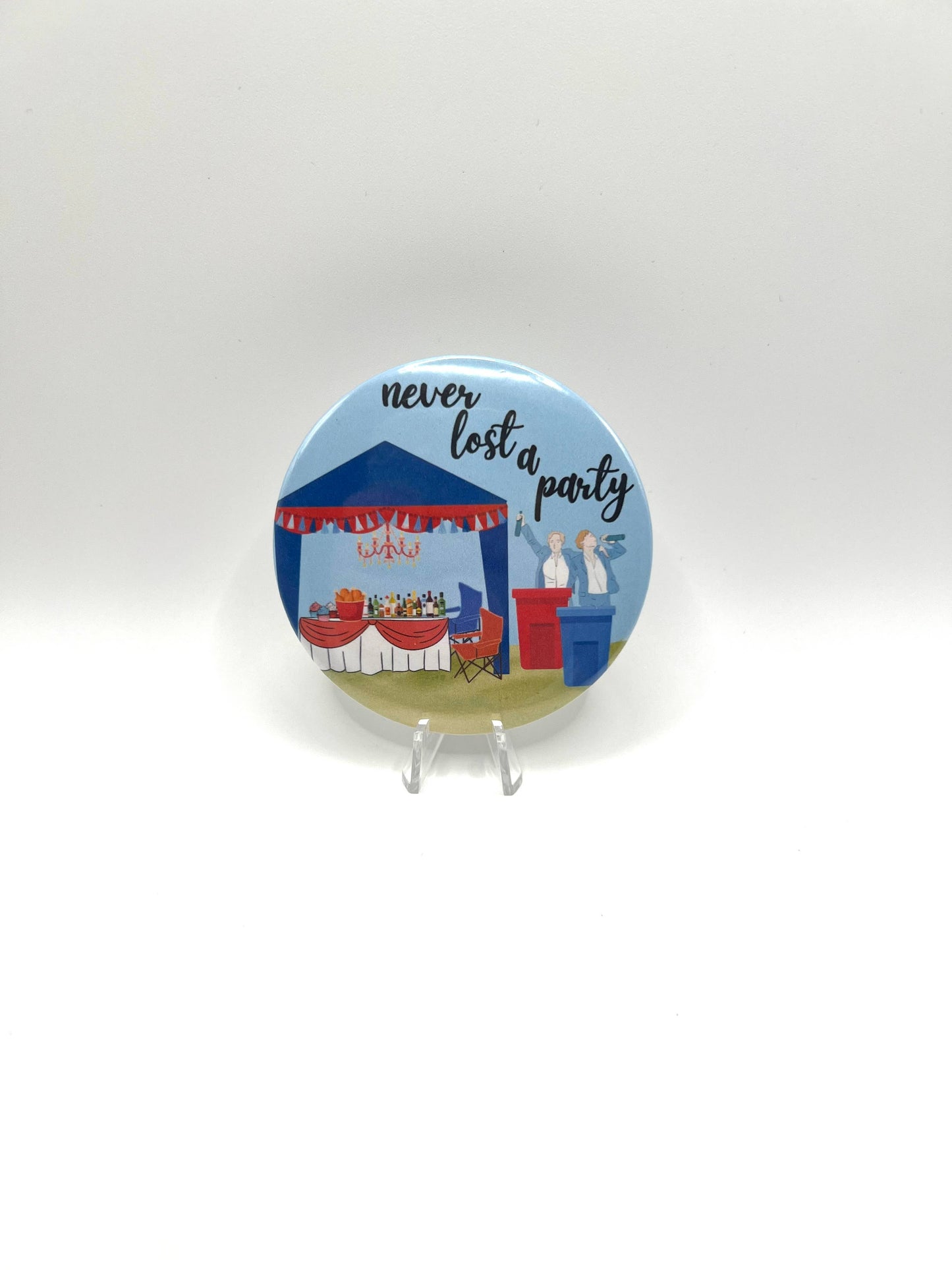 Never Lost A Party Button