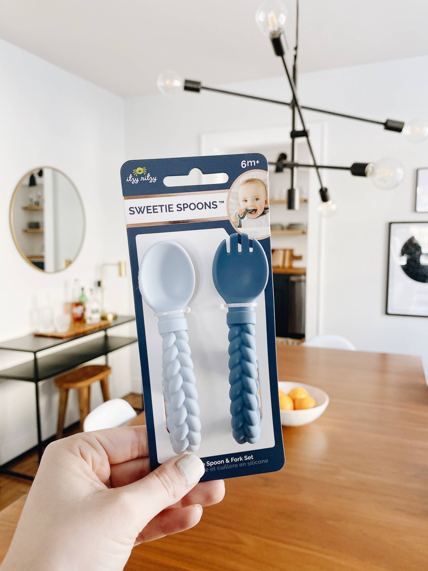 Sweetie Spoons™ Spoon + Fork Set: Blue