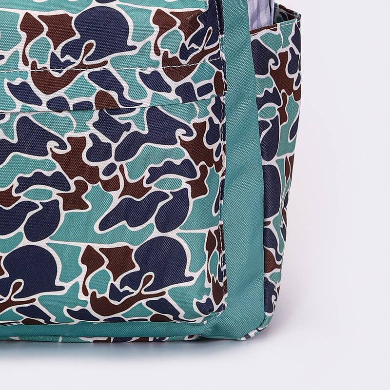 Boys Duck Camo Hunting Canvas Backpack
