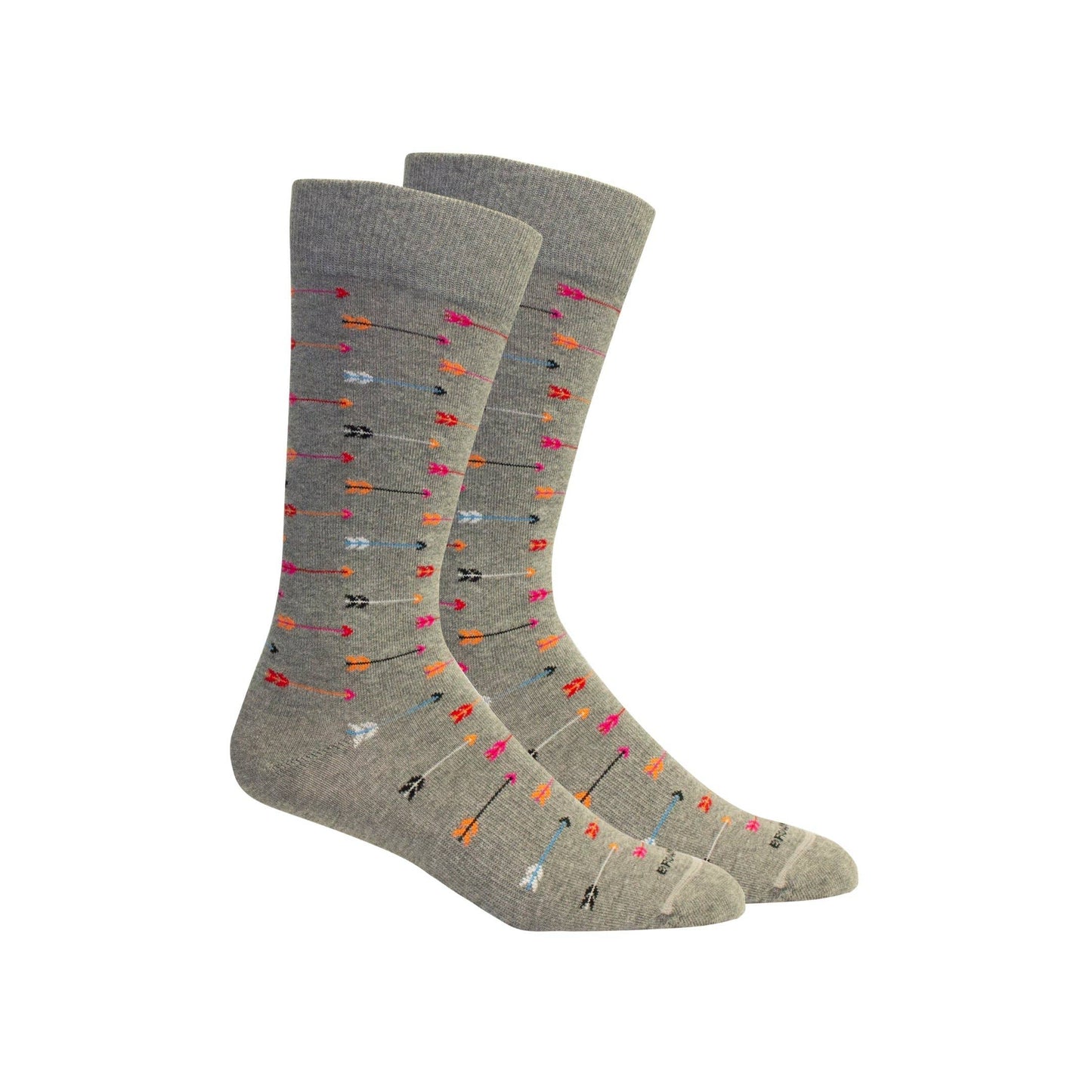Thunderbird Socks: Light Grey Heather