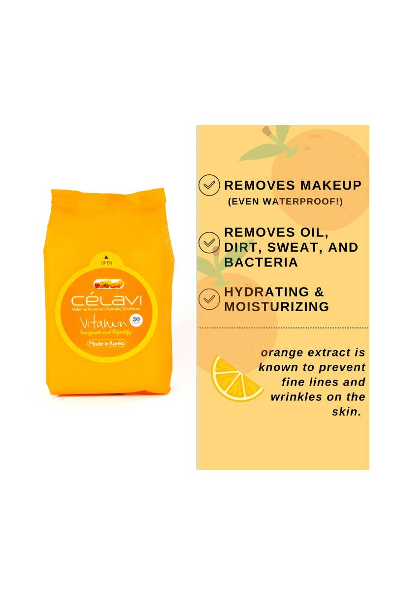Makeup Cleansing Towelette Vitamin