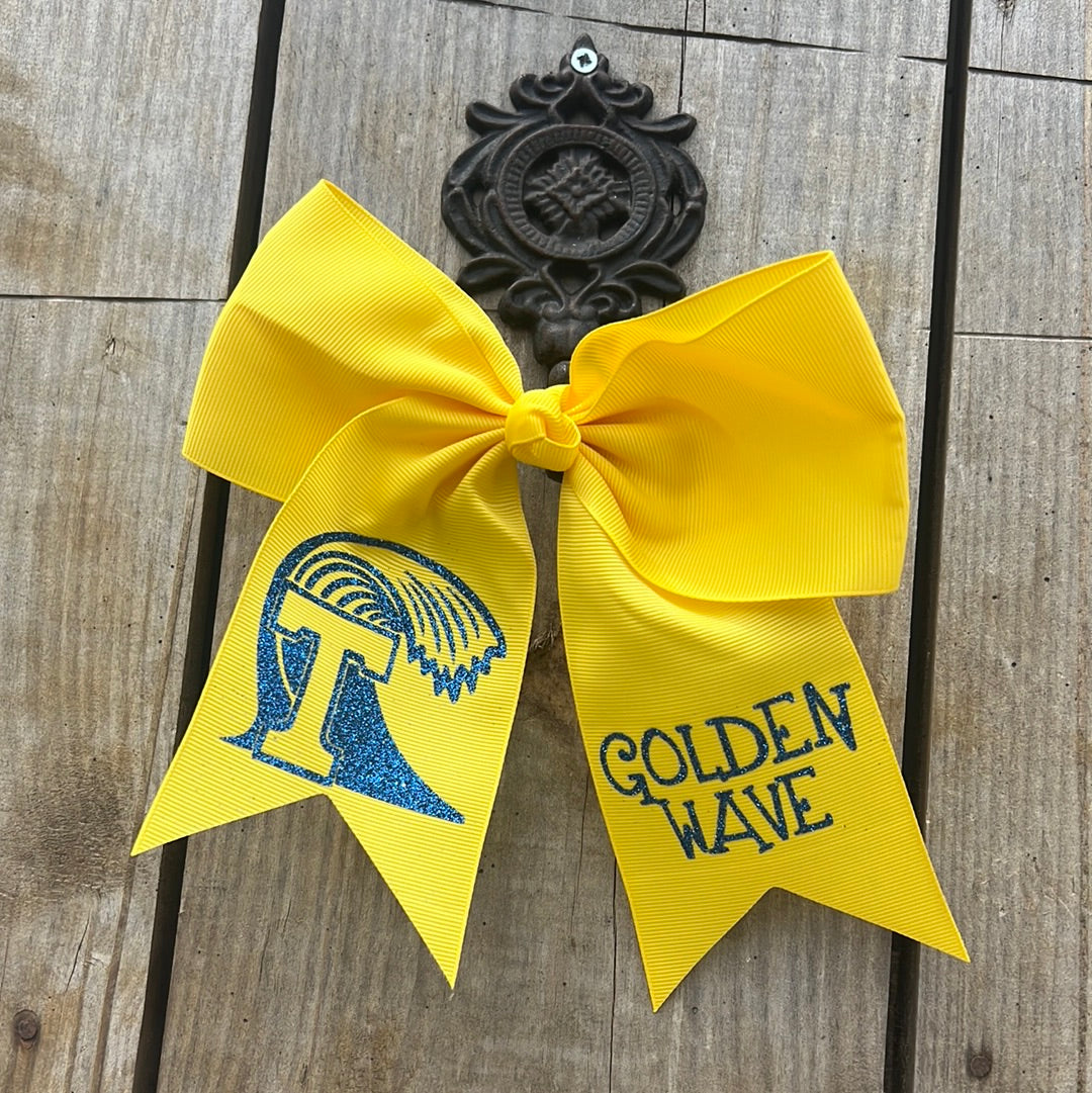 Glitter School Bows