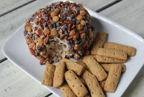 Turtle Cheesecake Cheeseball Mix - Savvy Gourmand