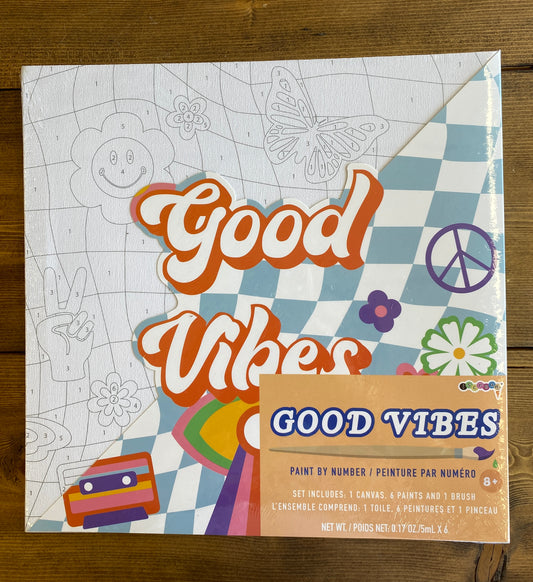 Good Vibes Paint By Number Set