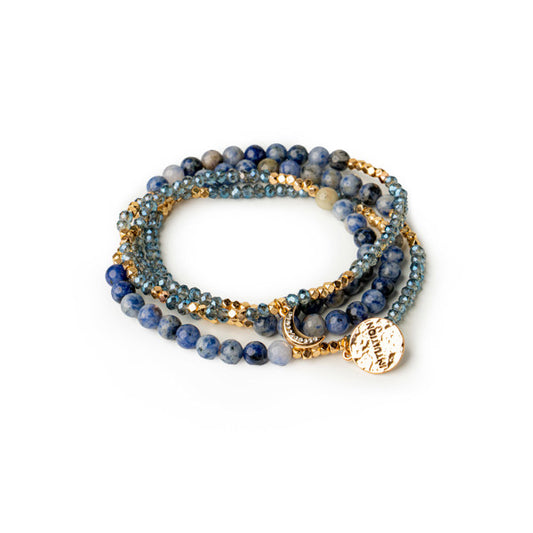 Terra Stone Wrap Bracelet & Necklace