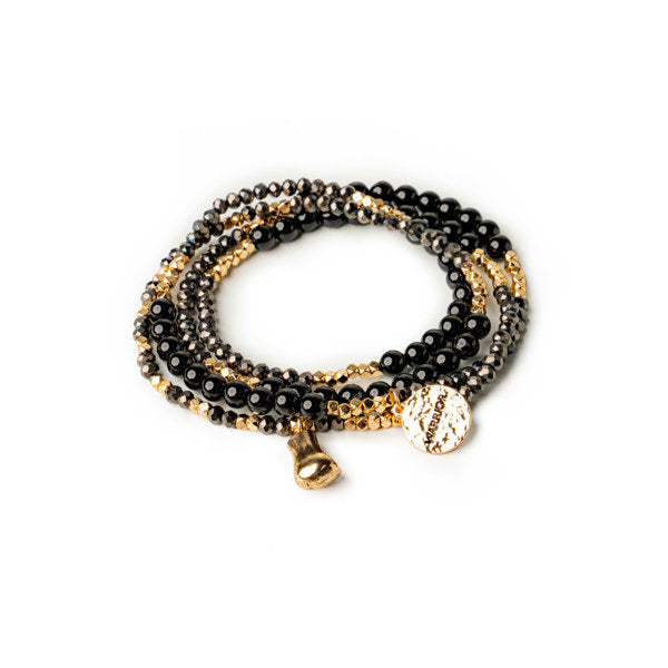 Terra Stone Wrap Bracelet & Necklace