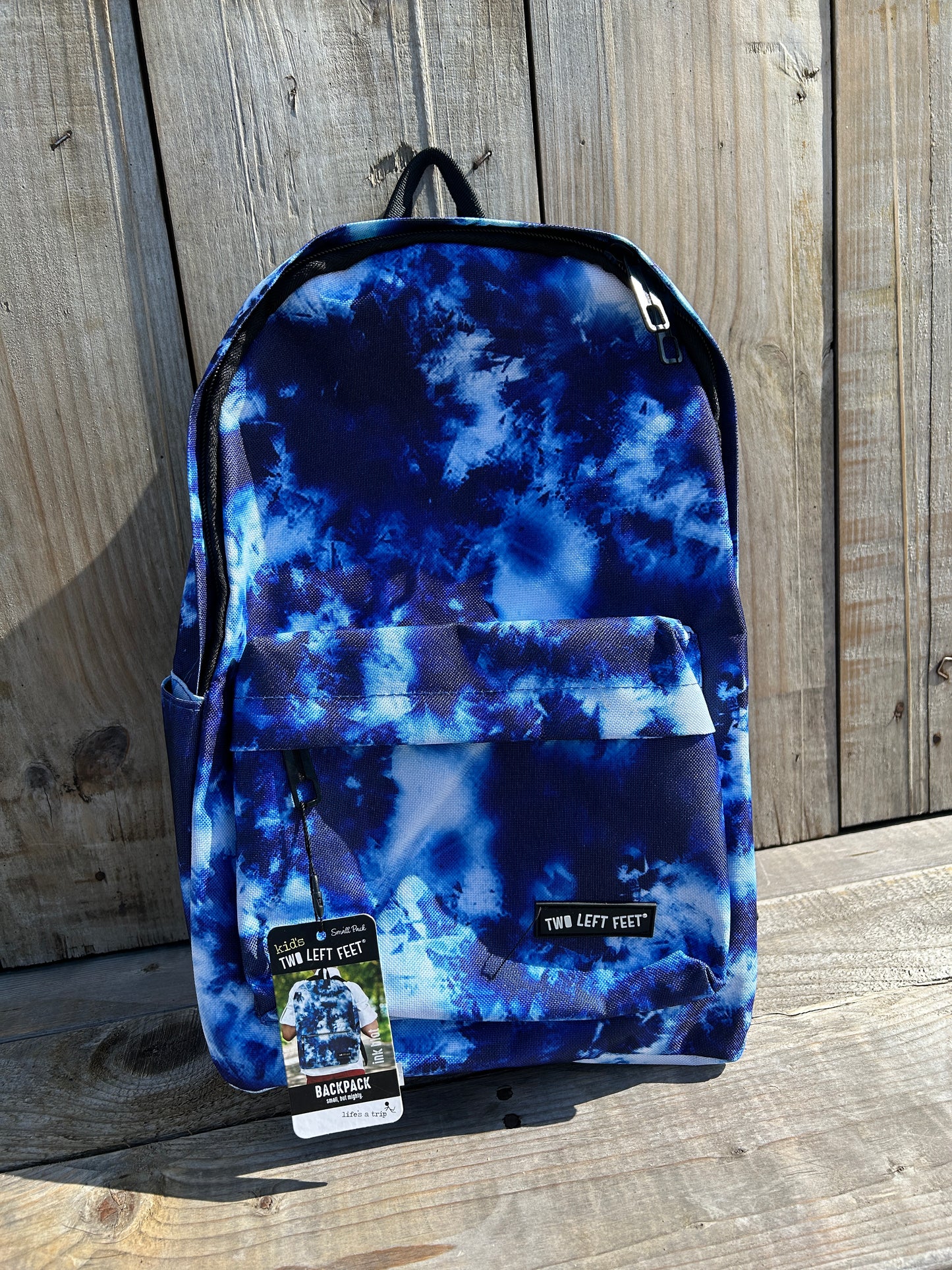 Blue Tie Die Backpack