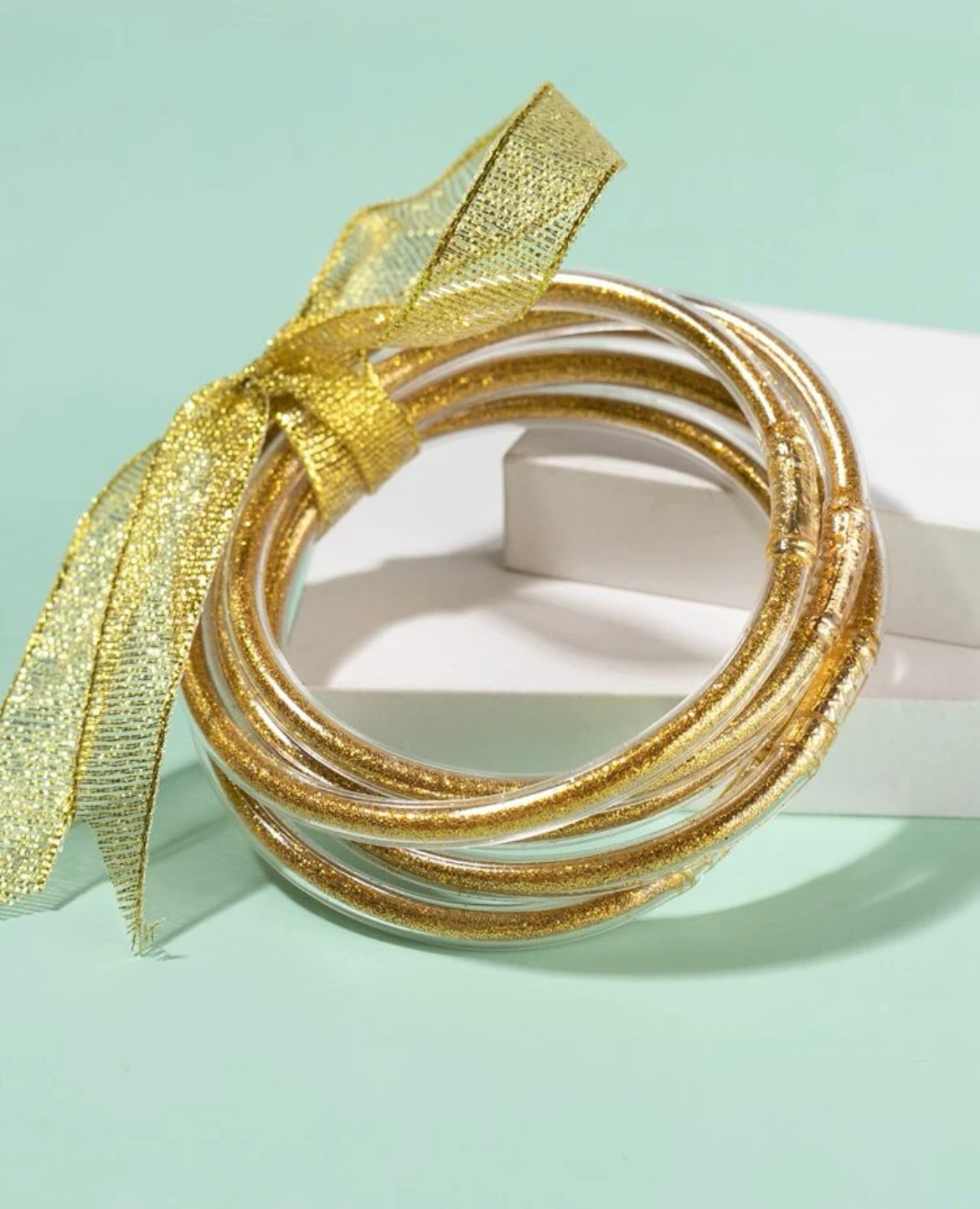 5 pcs Girls Glitter Bracelets