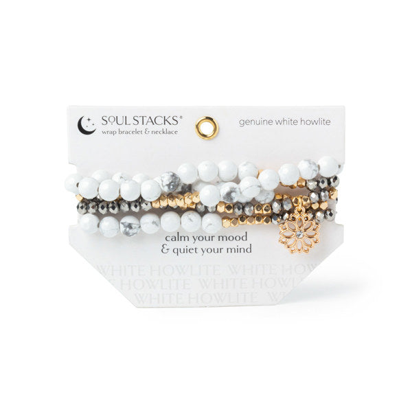 Terra Stone Wrap Bracelet & Necklace