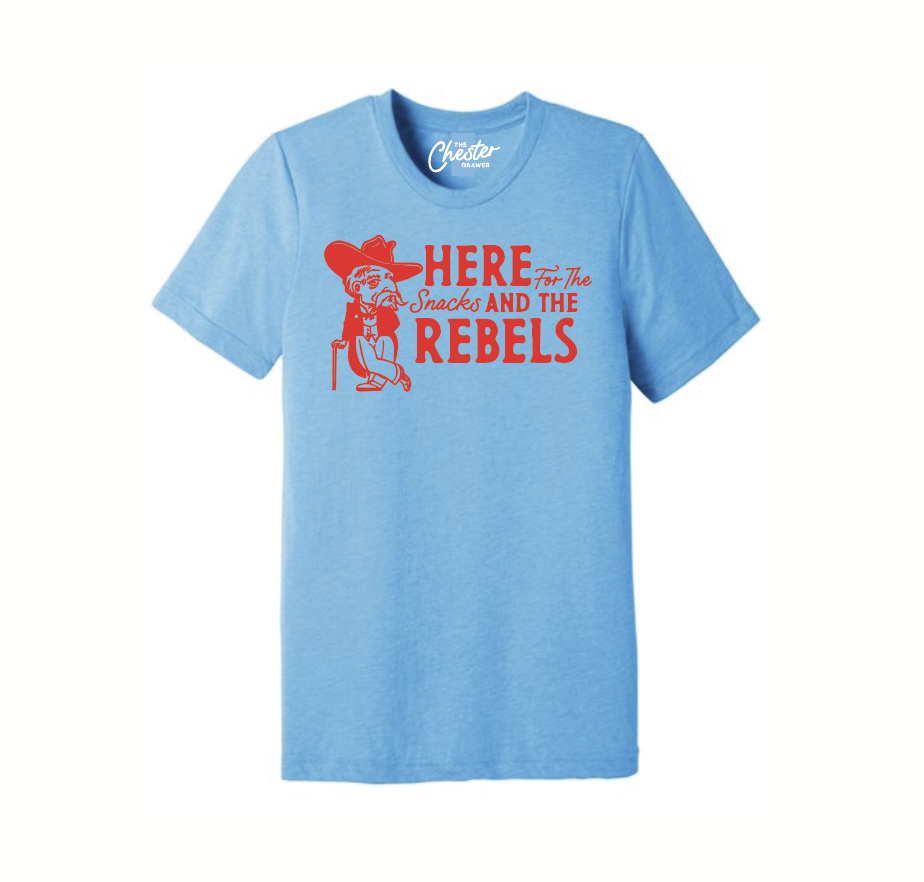 Snacks and Rebels Tee