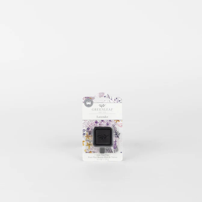Greenleaf Auto Vent Clip + Lavender