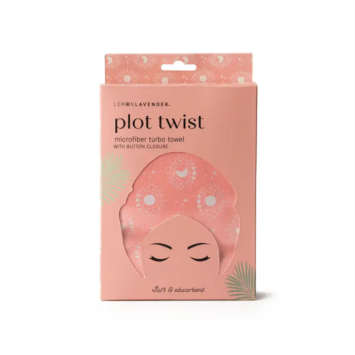 Lemon Lavender + Plot Twist Turbo Towel