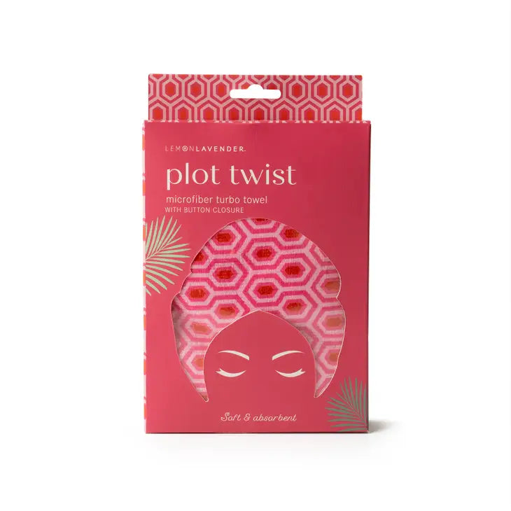 Lemon Lavender + Plot Twist Turbo Towel