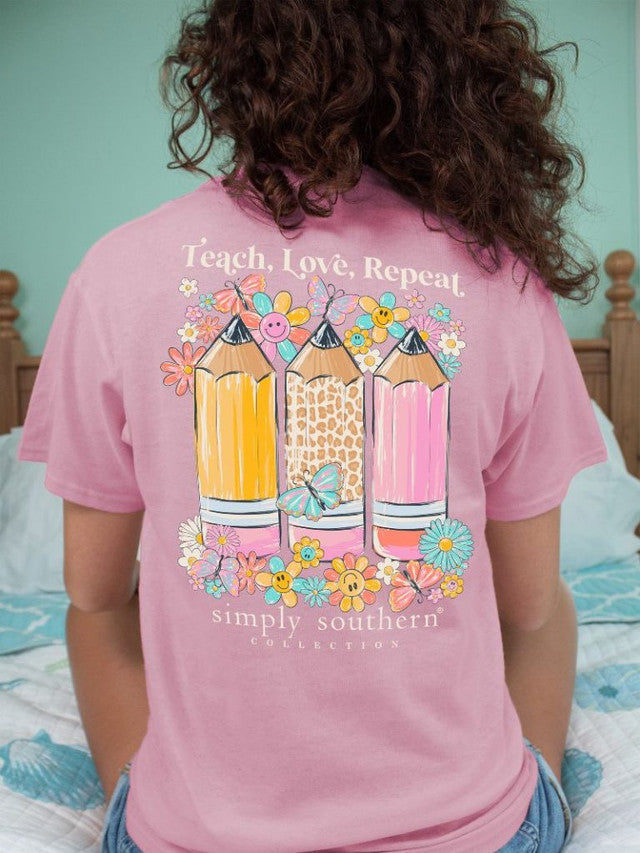 Teach Love Repeat T-shirt