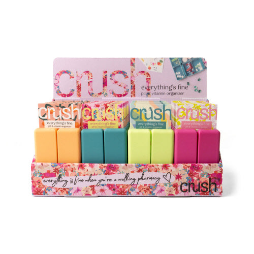 Crush + Pill & Vitamin Organizer
